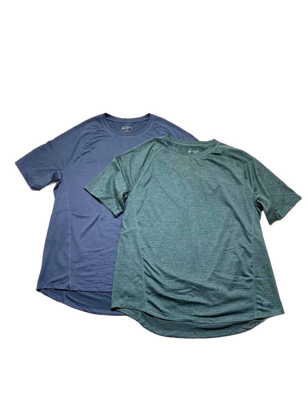 Mondetta Outdoor Project Men's Performance Short Sleeve T-Shirts, 2 Pack, Size L